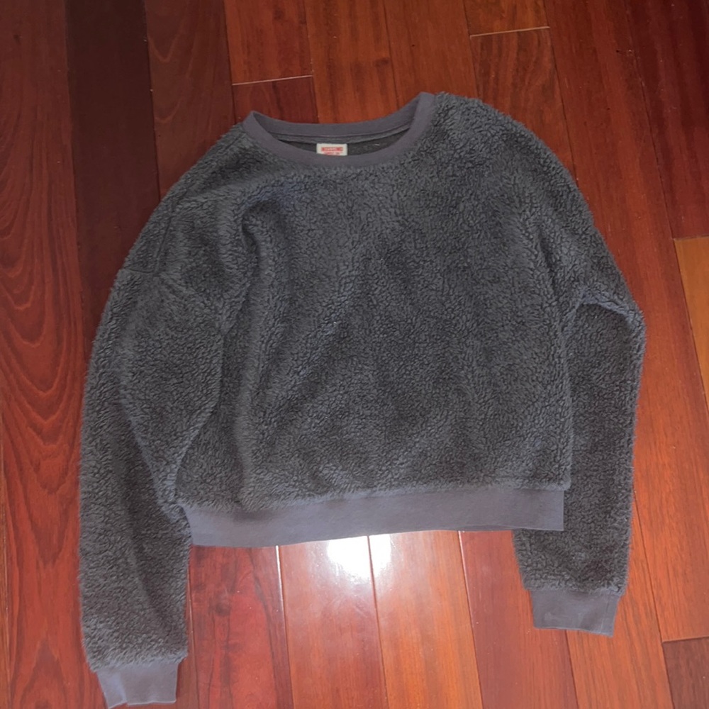 MOSSIMO Grey Cropped Sweater